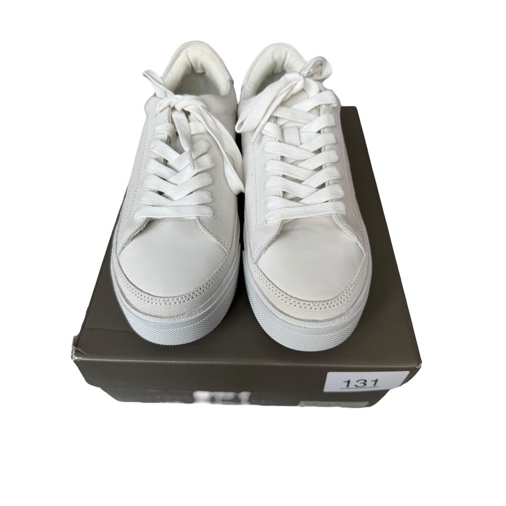 All Saints Women's Chalk White Trish Sneaker Size 9 - Picture 3 of 7